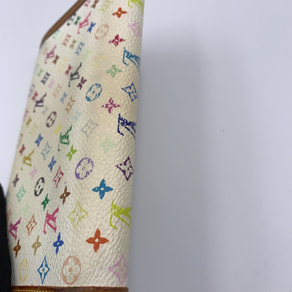 Authentic Louis Vuitton Multicolor Porte Tresor International White Long Wallet - Picture 5 of 15